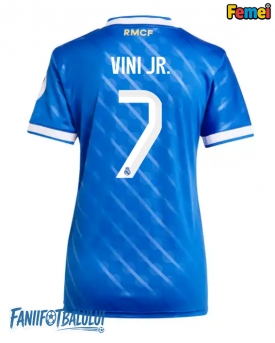 Real Madrid Vinicius Junior #7 Tricou Fotbal Replică 2025-26 Femei Treilea